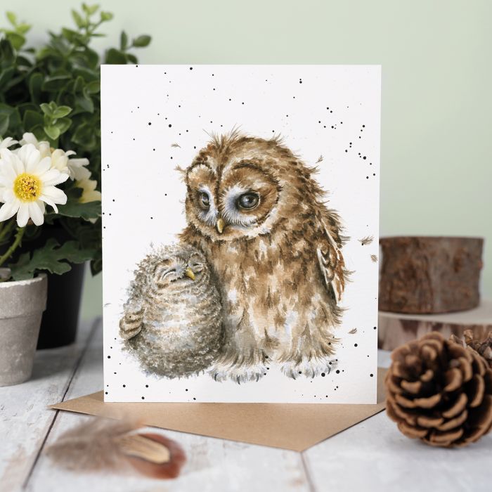 Wrendale Designs Owl-ways by Your Side Kaart