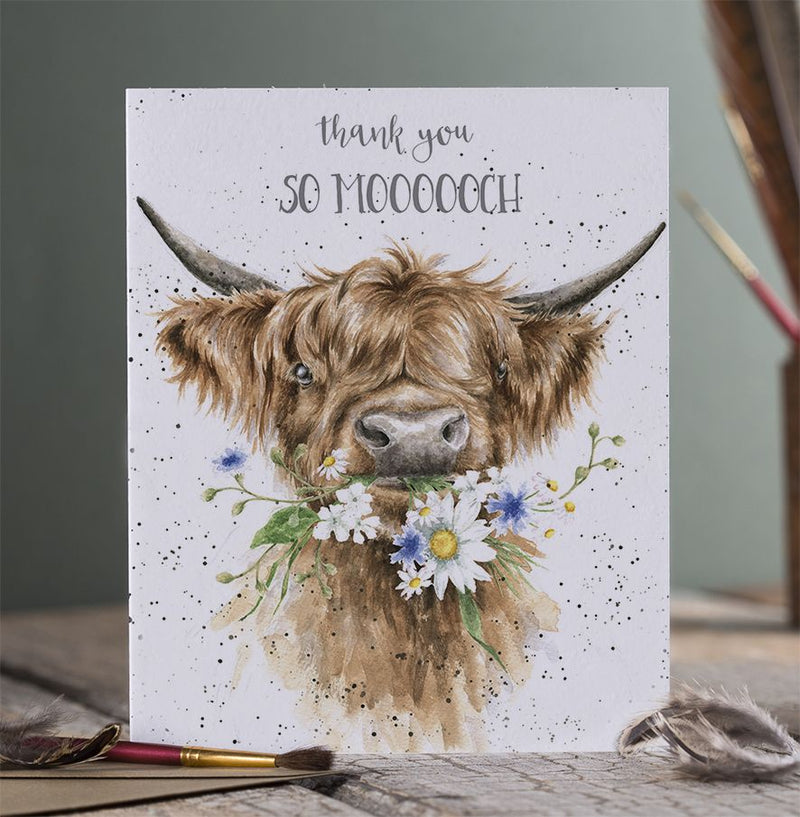 Wrendale Designs So Moooch! Kaart