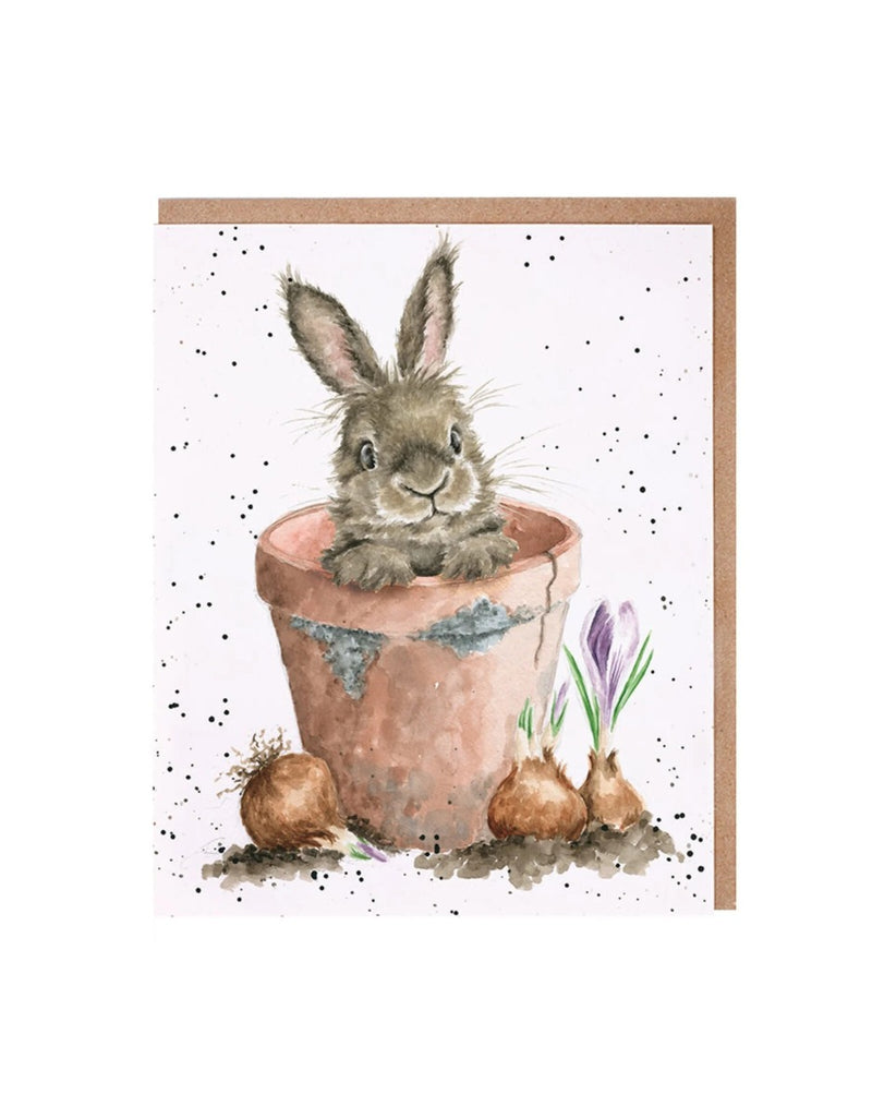 Wrendale Designs The Flower Pot Kaart