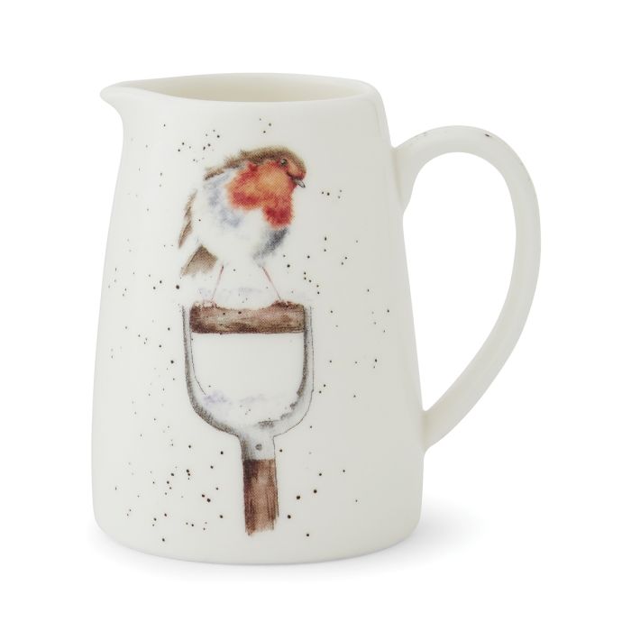 Wrendale Design A Little Red Robin Kannetje - Fine Bone China - 125 ml