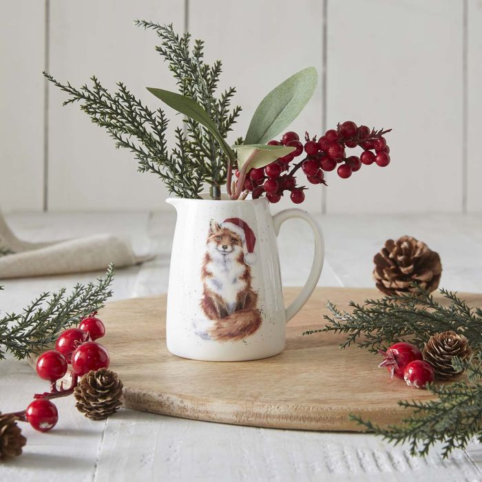 Wrendale Design Festive Fox Kannetje - Fine Bone China - 125 ml