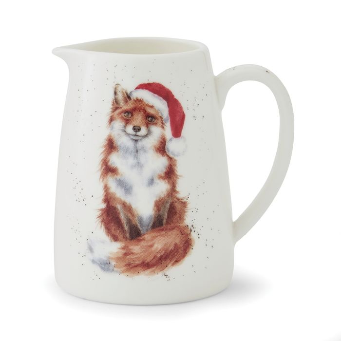 Wrendale Design Festive Fox Kannetje - Fine Bone China - 125 ml