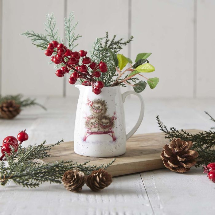 Wrendale Designs Sledgehogs Kannetje - Fine Bone China - 125 ml