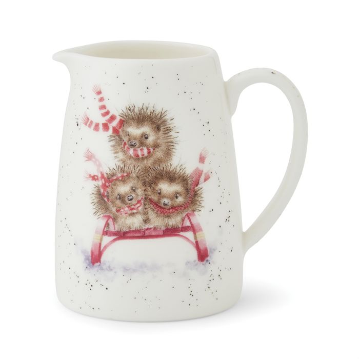 Wrendale Designs Sledgehogs Kannetje - Fine Bone China - 125 ml