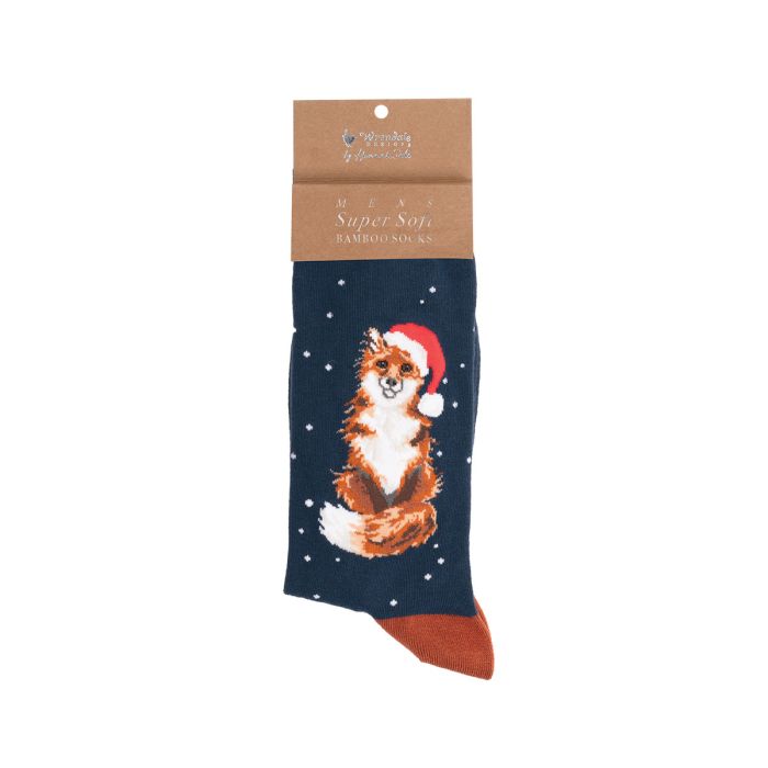 Wrendale Designs Festive Fox Herensokken