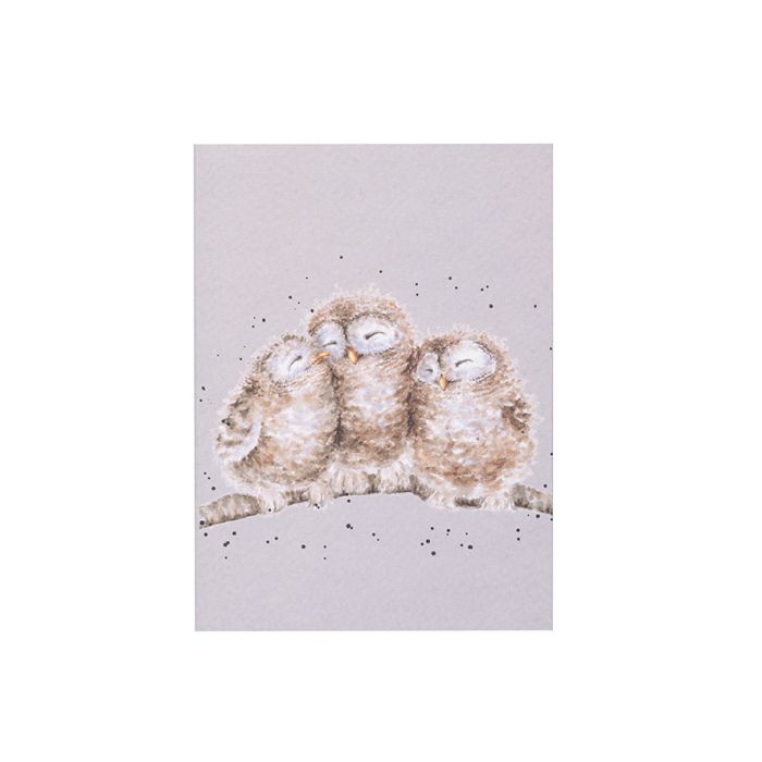 Wrendale Designs Owlets Notitieboekje - A6