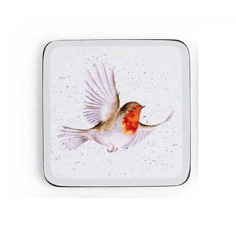 Wrendale Designs Festive Friends Onderzetter - 10,5 cm x 10,5 cm