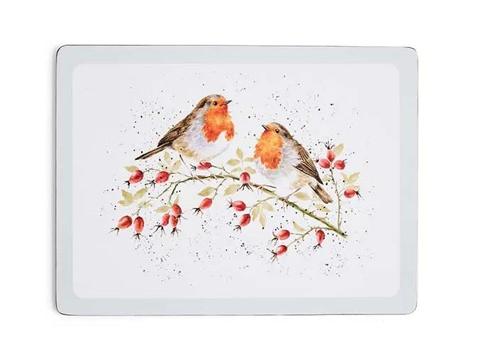 Wrendale Designs Festive Friends Placemat - 40,1 cm x 29,8 cm