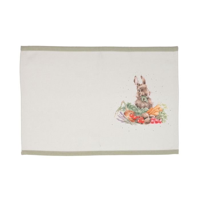 Wrendale Designs Garden Friends Placemat - Set van 4 - 100% Katoen - 30,5 cm x 45 cm