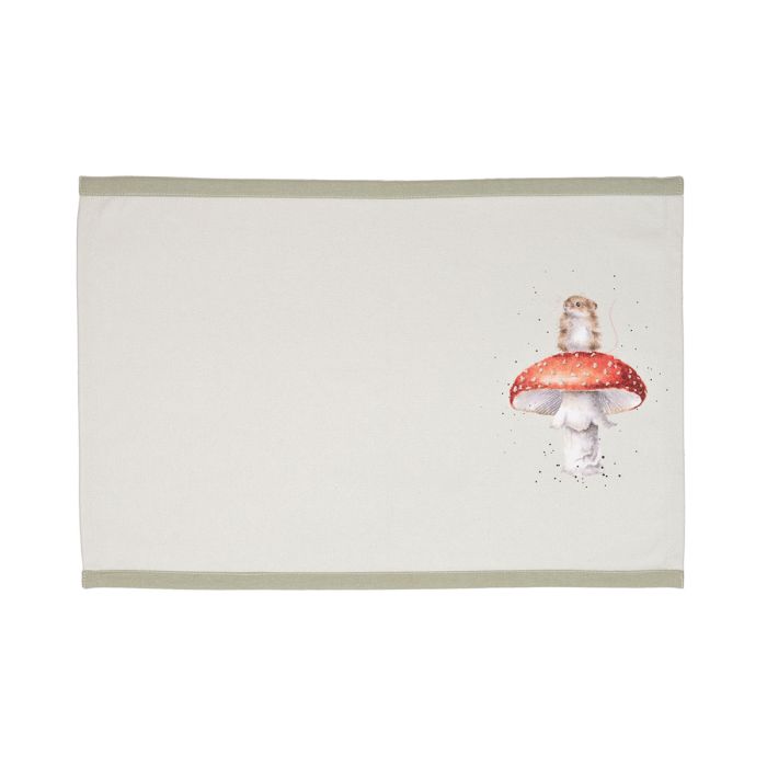 Wrendale Designs Garden Friends Placemat - Set van 4 - 100% Katoen - 30,5 cm x 45 cm