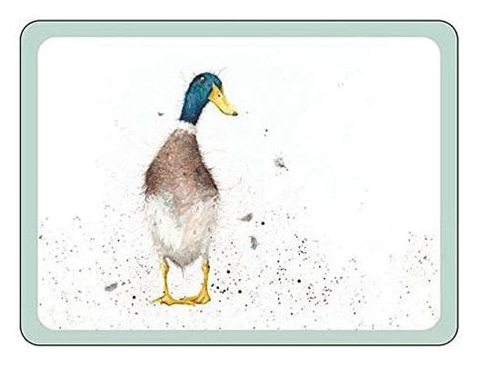 Wrendale Designs Country Set Placemat - Eend - 30,5 cm x 23 cm