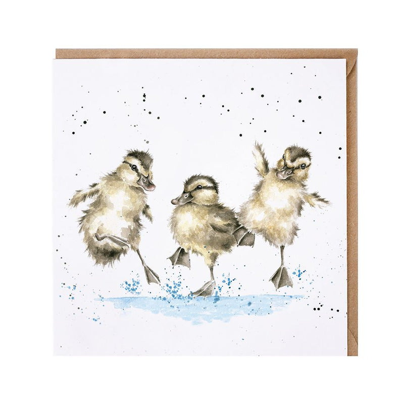 Wrendale Designs Puddle Ducks Kaart