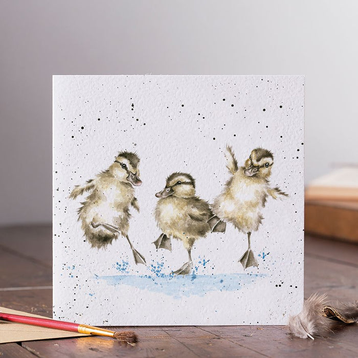 Wrendale Designs Puddle Ducks Kaart