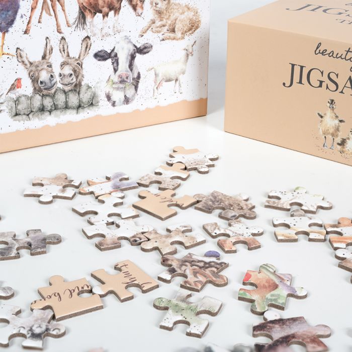 Wrendale Designs Farmyard Friends Legpuzzel - 1000 Stukjes