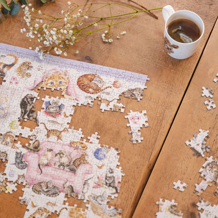 Wrendale Designs Feline Friends Legpuzzel - 1000 Stukjes
