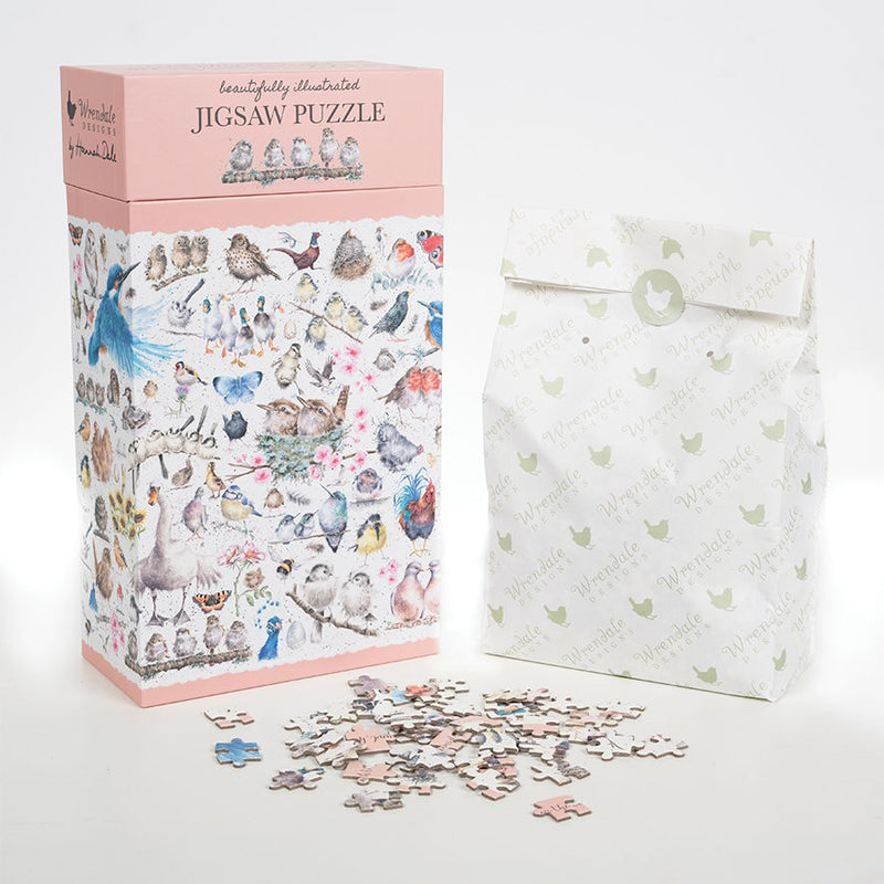 Wrendale Designs Garden Birds Legpuzzel - 1000 Stukjes