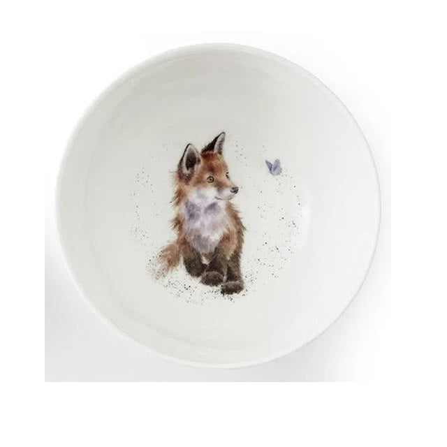 Wrendale Designs Hare Schaaltje - Vos - Porselein - Ø 15,5 cm