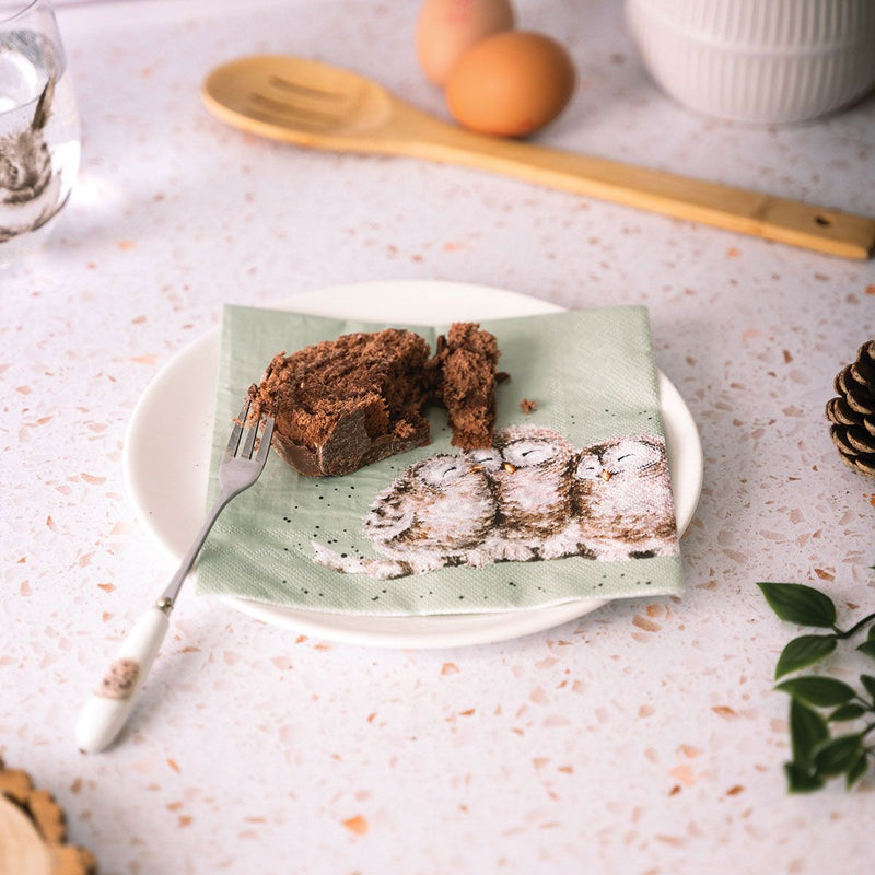 Wrendale Designs Owl Together Papieren Servetten - 33 cm x 33 cm