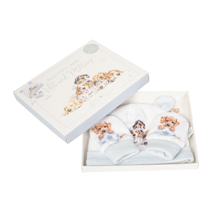 Wrendale Designs Little Paws Muts en Wantenset