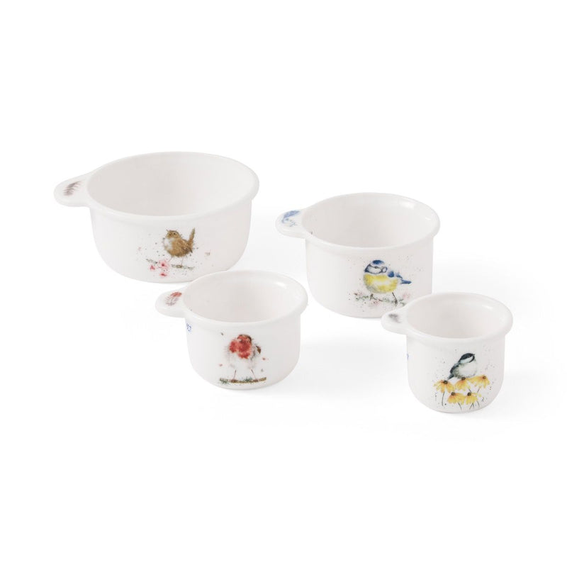 Wrendale Designs Bird Maatbekers - Fine Bone China - Set van 4