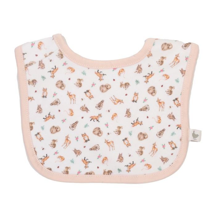 Wrendale Designs Little Forest Slabbetjes - 100% Katoen - Set van 2
