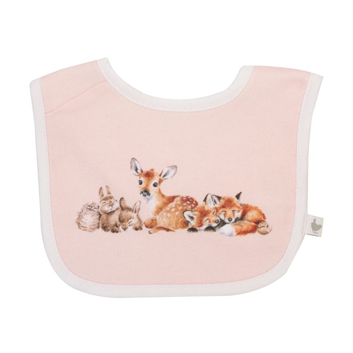 Wrendale Designs Little Forest Slabbetjes - 100% Katoen - Set van 2