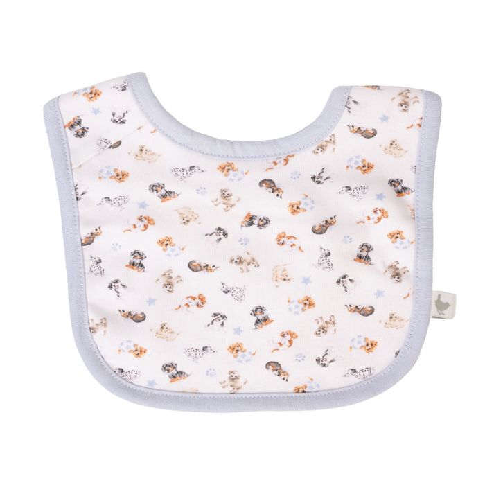 Wrendale Designs Little Paws Slabbetjes - 100% Katoen - Set van 2
