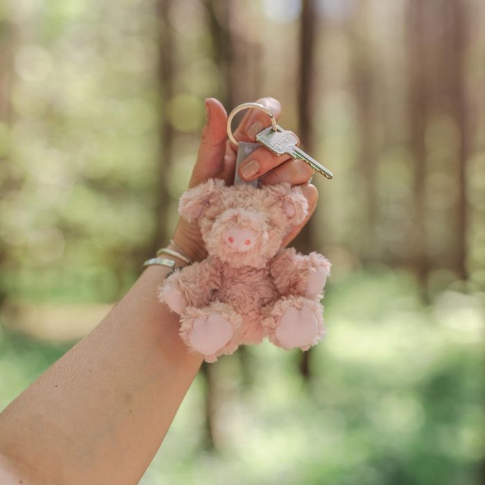 Wrendale Designs Vanessa Pluche Sleutelhanger - Varkentje