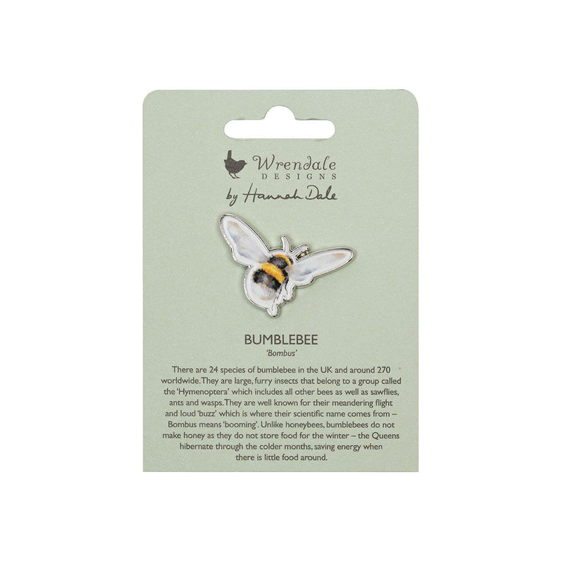 Wrendale Designs Flight of the Bumblebee Speldje - Bij