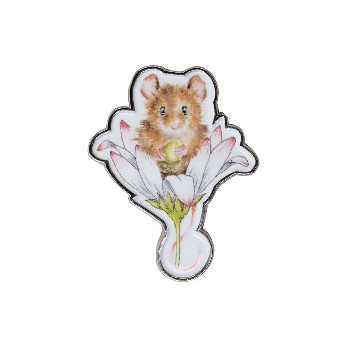 Wrendale Designs Oops a Daisy Speldje - Muisje