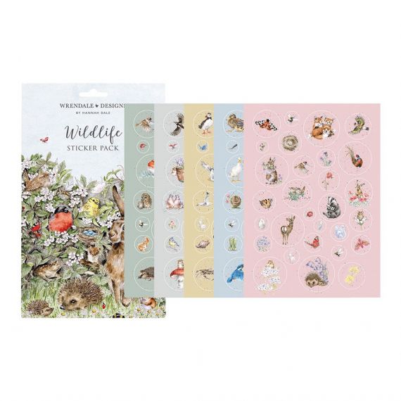 Wrendale Designs Nature Stickers - 145 stuks