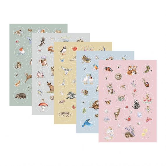Wrendale Designs Nature Stickers - 145 stuks