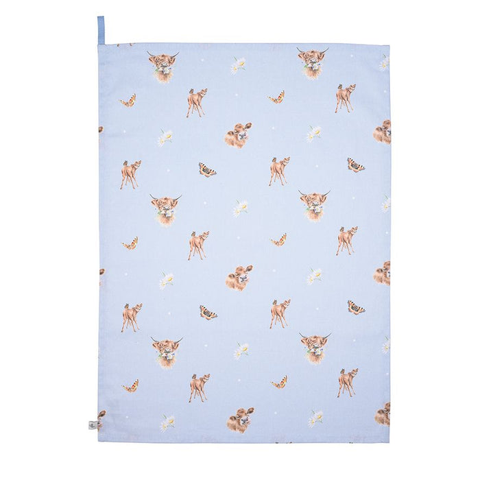 Wrendale Designs Farmyard Friends Theedoek - 69 cm x 50 cm