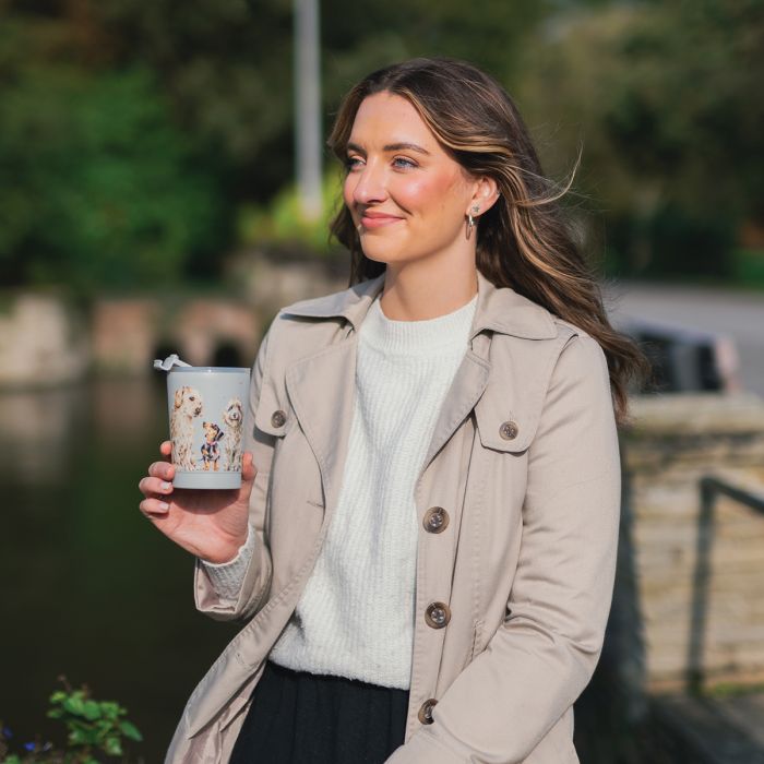 Wrendale Designs A Dog's Life Travel Mug - 320 ml