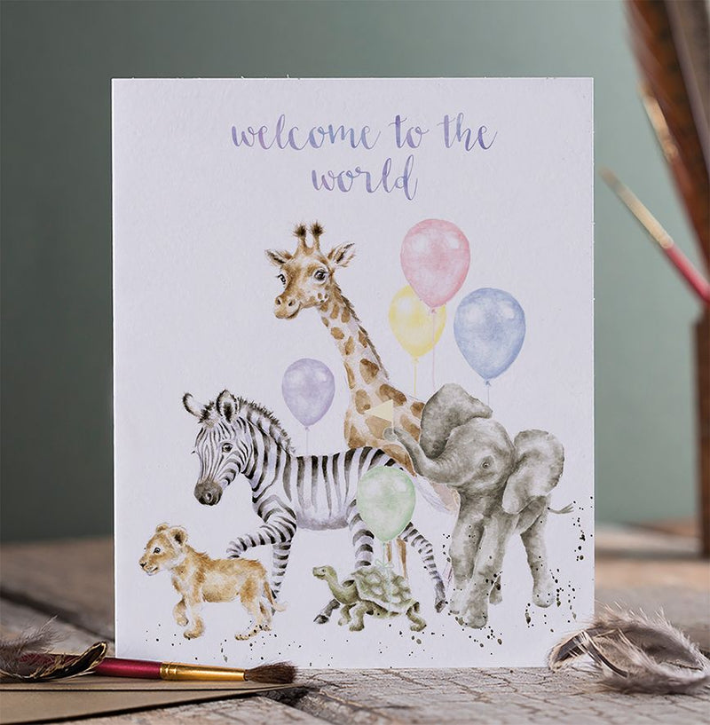 Wrendale Designs Welcome to the World Kaart