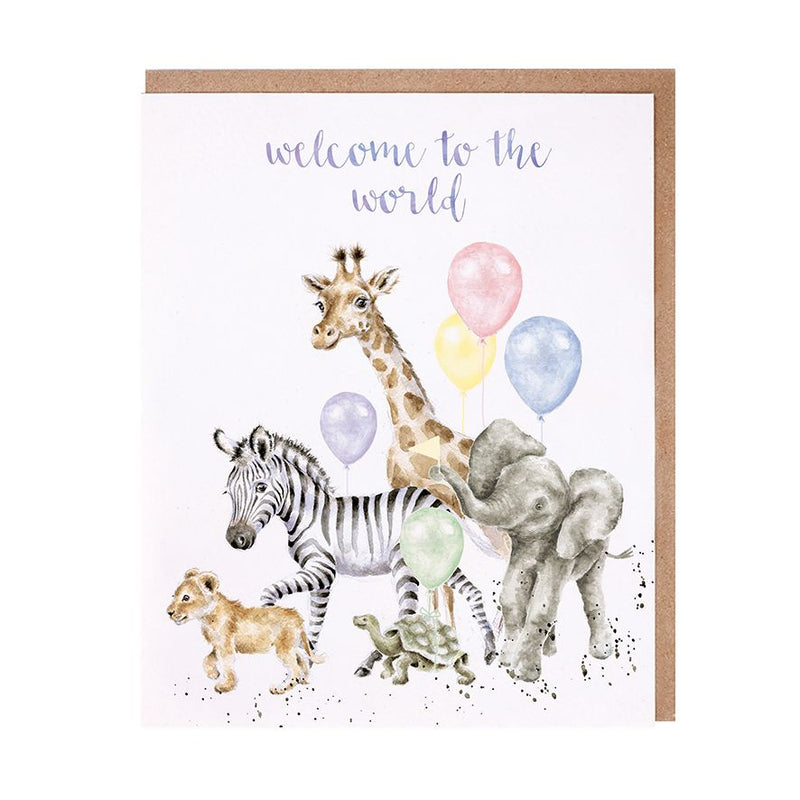 Wrendale Designs Welcome to the World Kaart