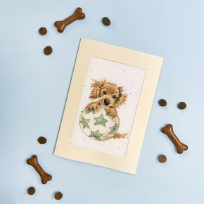 Wrendale Designs Bouncing Birthday Borduurpakket - 10 cm x 16 cm