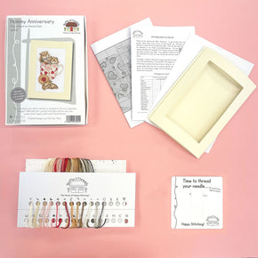 Wrendale Designs Hammy Borduurpakket - 10 cm x 16 cm