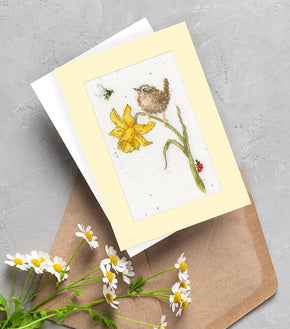Wrendale Designs The Birds and the Bees Borduurpakket - 10 cm x 16 cm