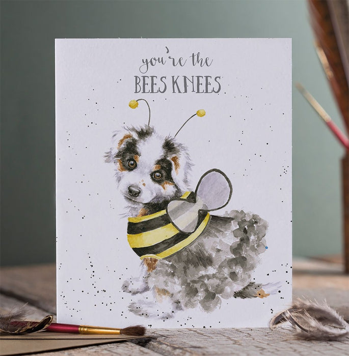 Wrendale Designs The Bees Knees Kaart