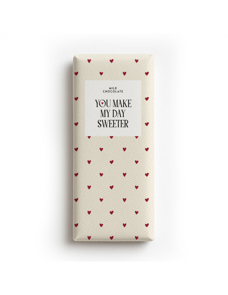 You Make My Day Sweeter Chocoladereep -  Melk - 100 gram