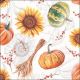 Ambiente Pumpkins & Sunflowers Papieren Servetten - 33 cm x 33 cm