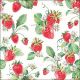 Ambiente Garden Strawberries Papieren Servetten - 33 cm x 33 cm