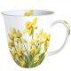 Ambiente Golden Daffodils Beker - Fine Bone China - 400 ml