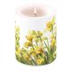 Ambiente Golden Daffodils Kaars - Groot - Paraffine - Ø 10 cm