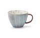 ChaCult Line Beker - Grijs - New Bone China - 300 ml