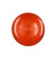 Brandani Ares Ontbijtbord - Oranje - Glas - Ø 21 cm