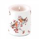 Ambiente Christmas Robins White Kaars - Medium - Paraffine - Ø 10 cm