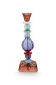 Pip Studio Bead Blue Kandelaar - Glas - 28 cm