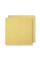 Pip Studio Stripes Yellow Theedoek - Set van 2 Stuks - 100% Katoen - 65 cm x 65 cm